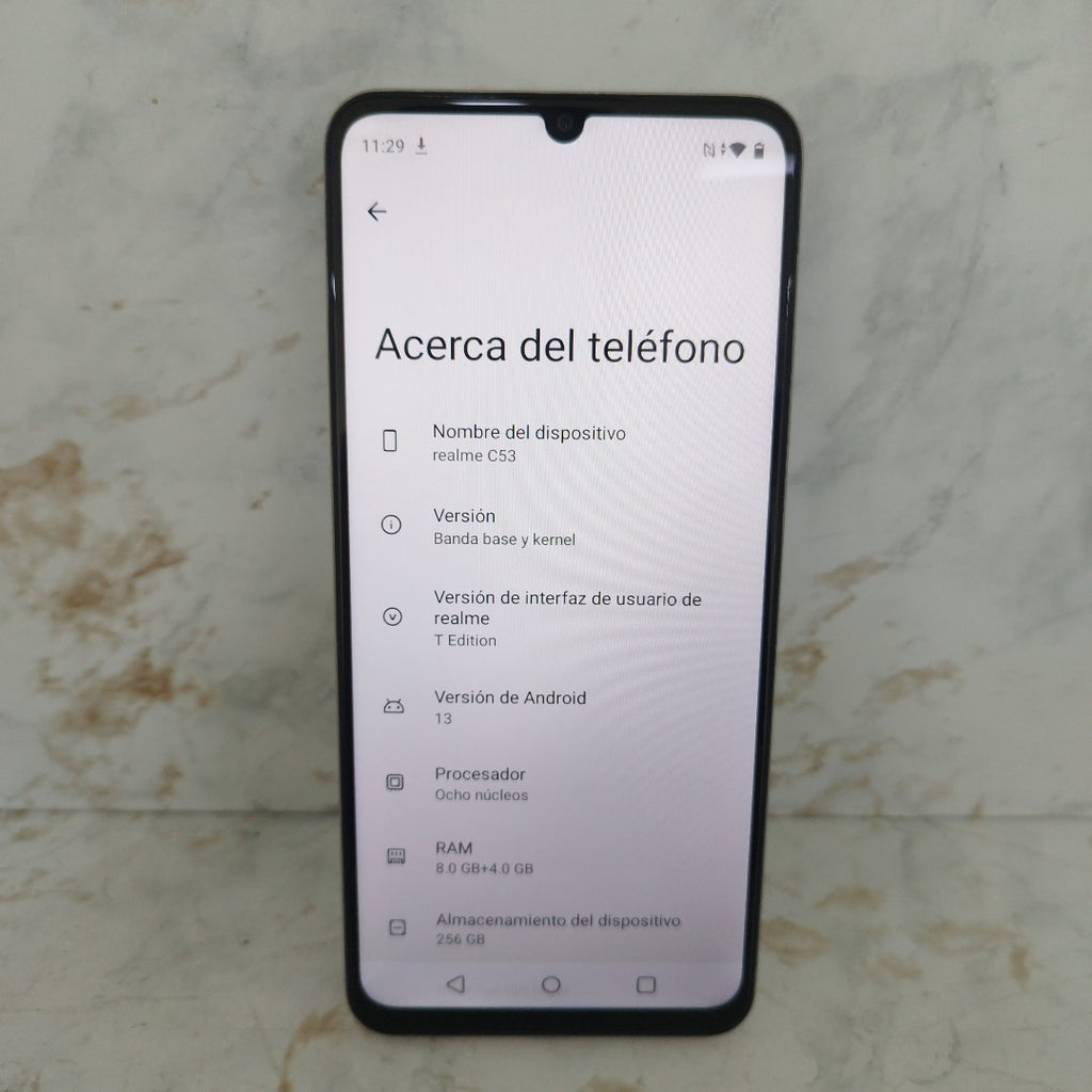 CELULAR REALME C53 RMX3760 (2023) 256 GB 8 GB RAM (SEMINUEVO)