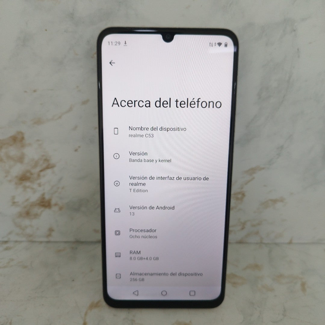 CELULAR REALME C53 RMX3760 (2023) 256 GB 8 GB RAM (SEMINUEVO)