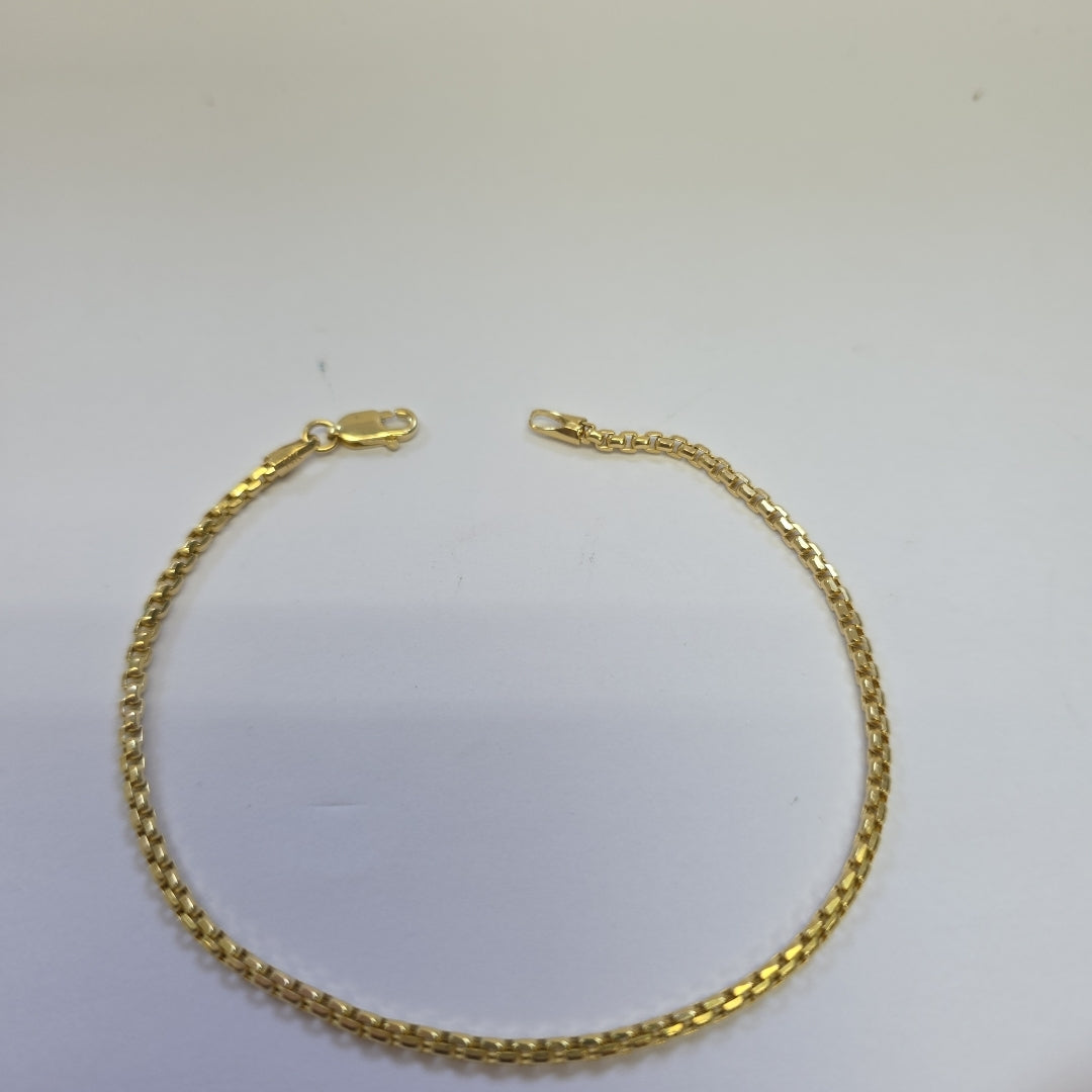 PULSERAS CABALLERO ORO 14K 3.1 (NUEVO)