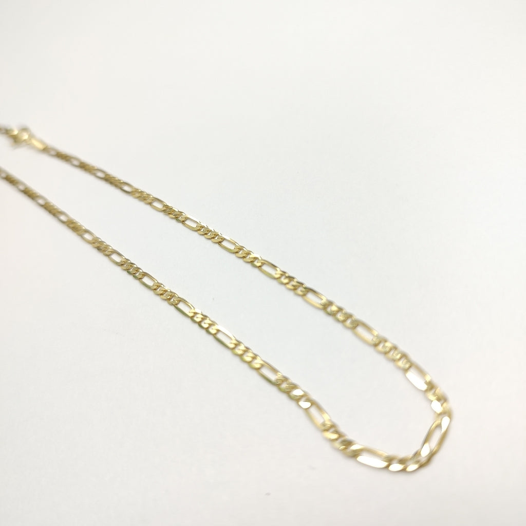 CADENAS CARTIER 3*1 AMARILLA ORO 14K 3.6 (NUEVO)