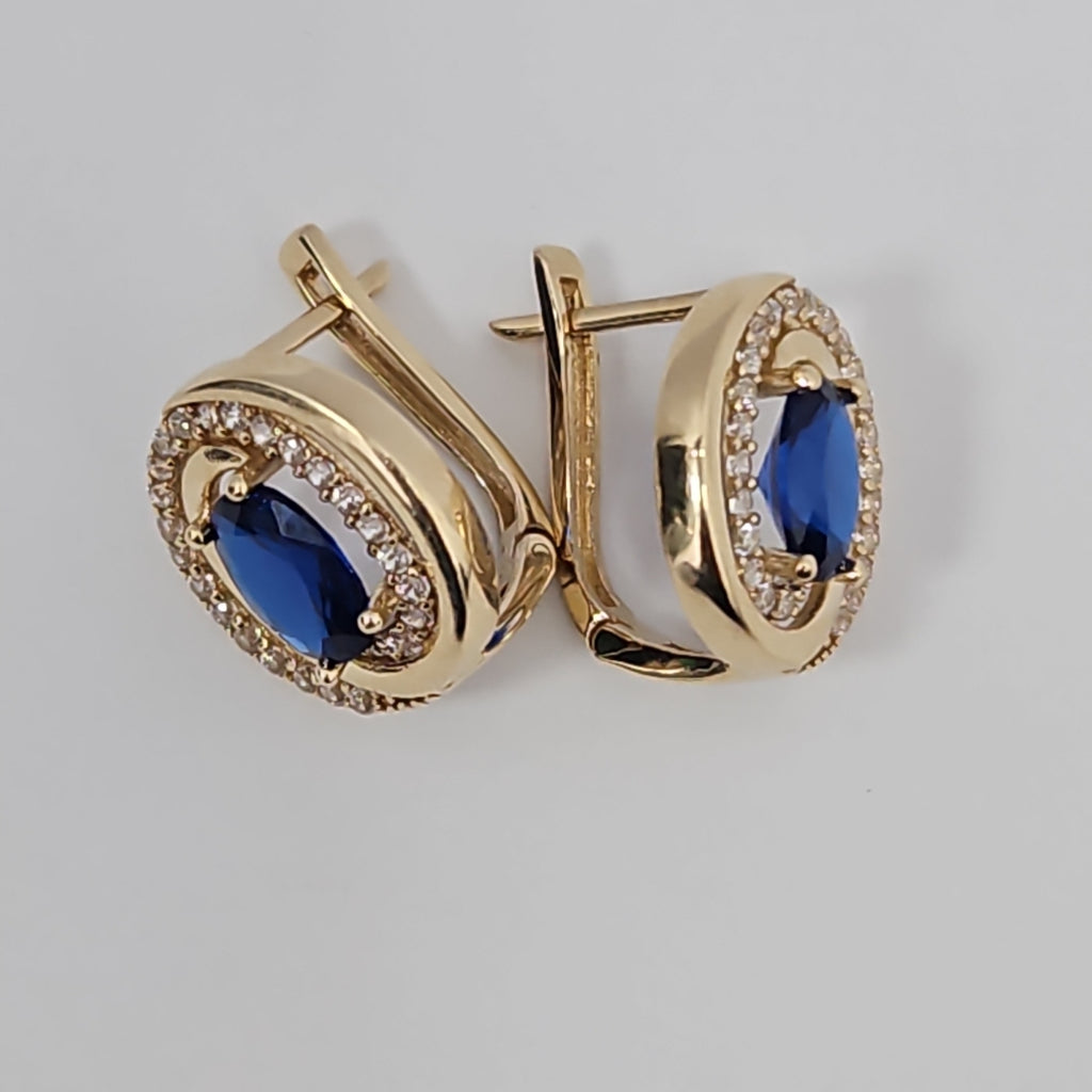 BROQUELES ORO 14K 3.3 (NUEVO)