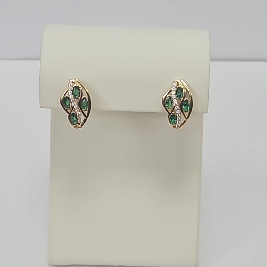 BROQUELES ORO 14K 3.6 (NUEVO)