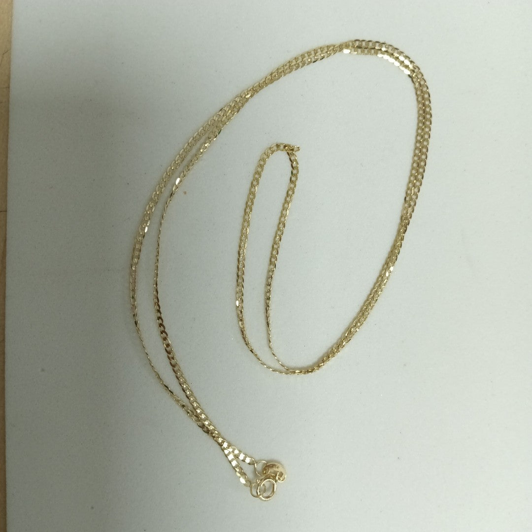 CADENAS BARBADA AMARILLA ORO 10K 1.8 (NUEVO)
