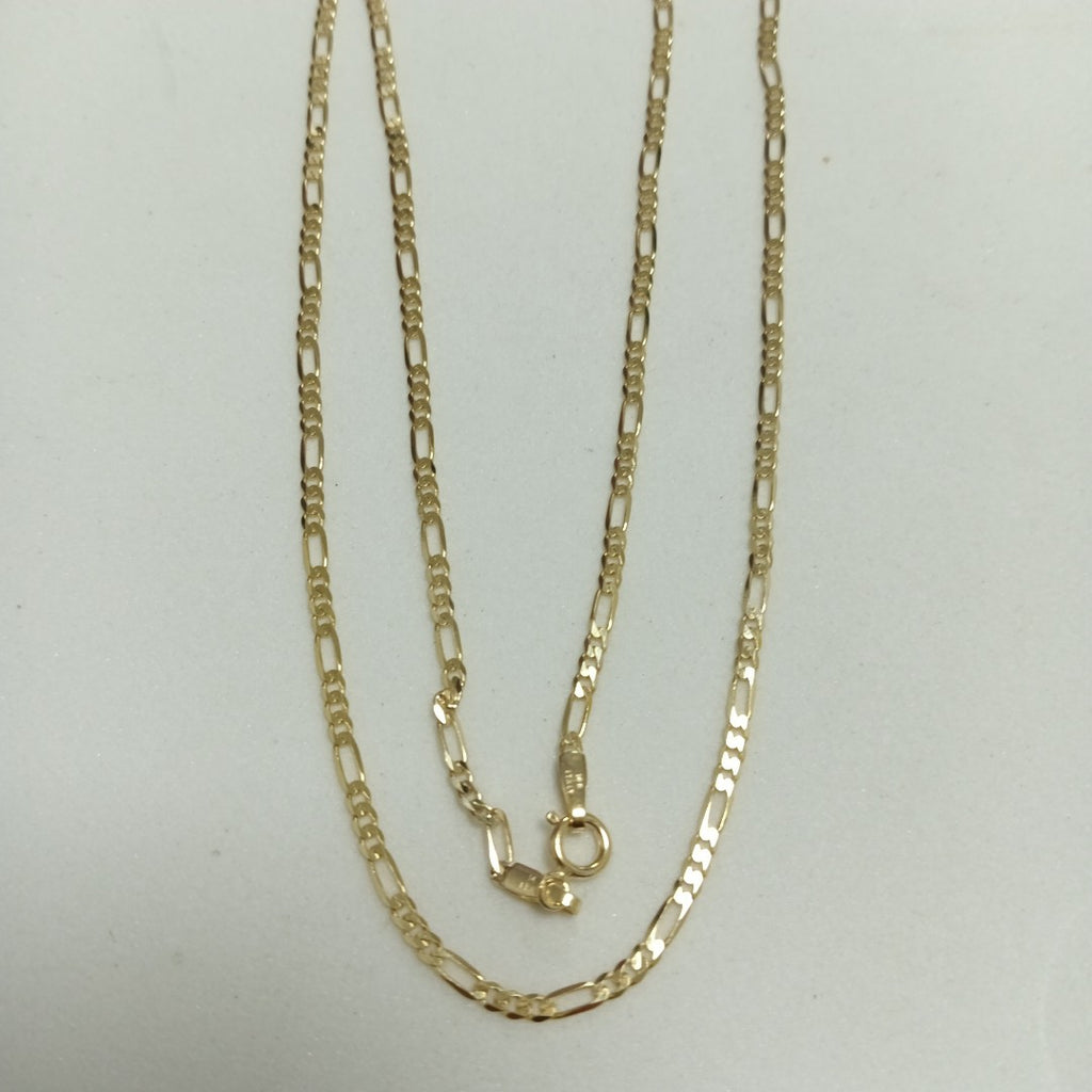 CADENAS CARTIER 3*1 AMARILLA ORO 14K 3.5 (NUEVO)