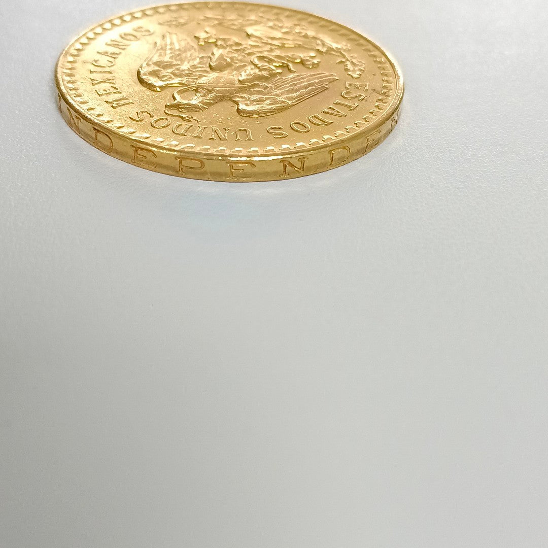 K1 41,60 GRMS - DTO. 0,00 GRMS - 21 K - AVALÚO 79534,21 * IDENTIFICACIÓN MONEDA NOMINATIVA * MONEDAS PESOS 50 PESOS (SEMINUEVO)