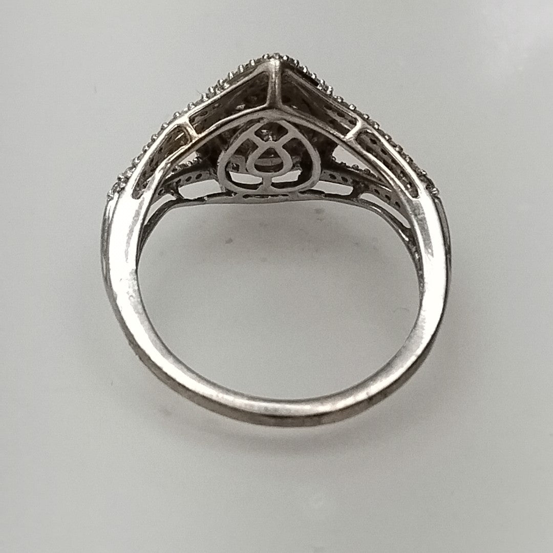 ANILLITO. ORO BLANCO. 10 K 2.5 GRMS (SEMINUEVO)