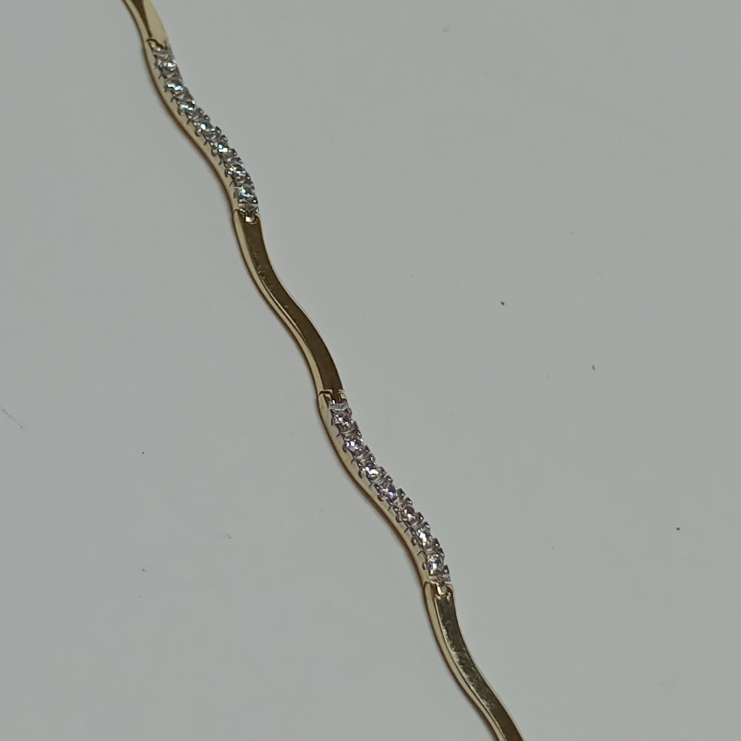 PULSERAS DAMA ORO 14K 3.6 (NUEVO)