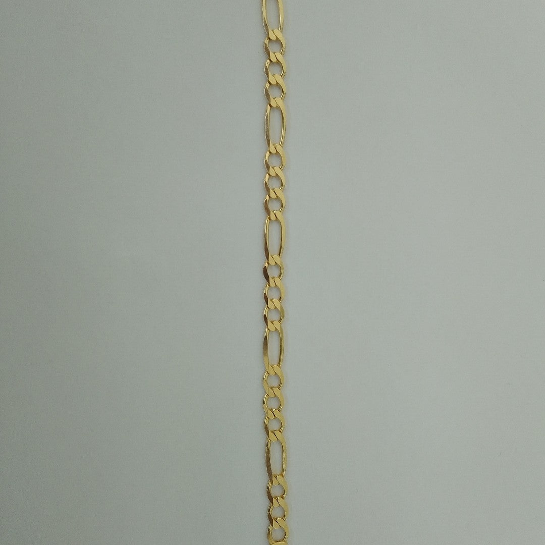 PULSERAS CABALLERO CARTIER 3*1 AMARILLA ORO 14K 12.2 (NUEVO)