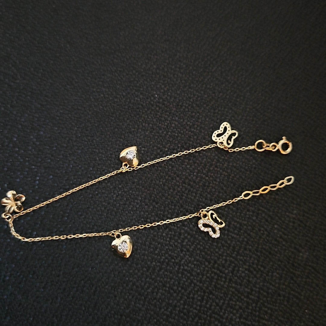 PULSERAS DAMA ORO 14K 2.4 (NUEVO)