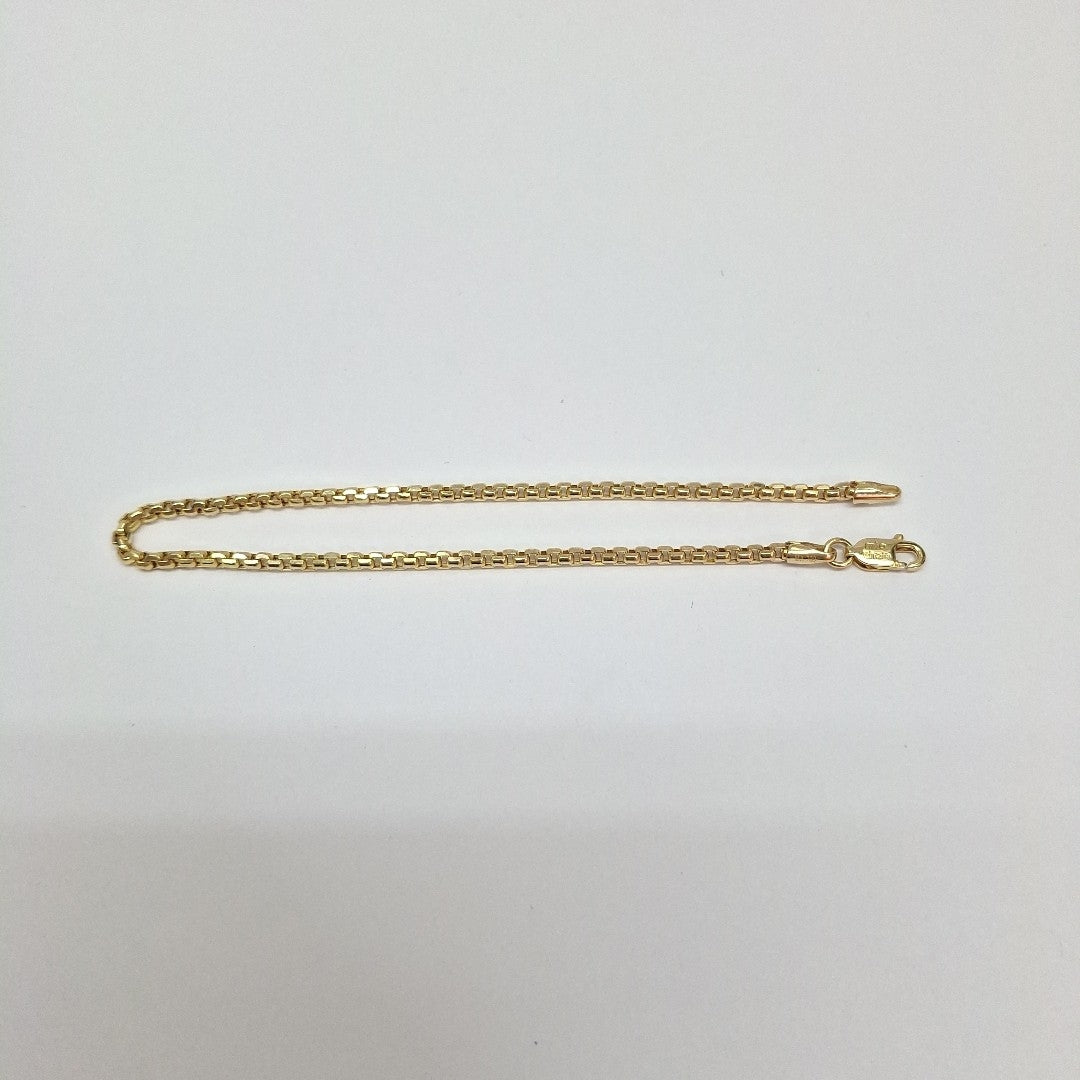 PULSERAS CABALLERO ORO 14K 3.1 (NUEVO)