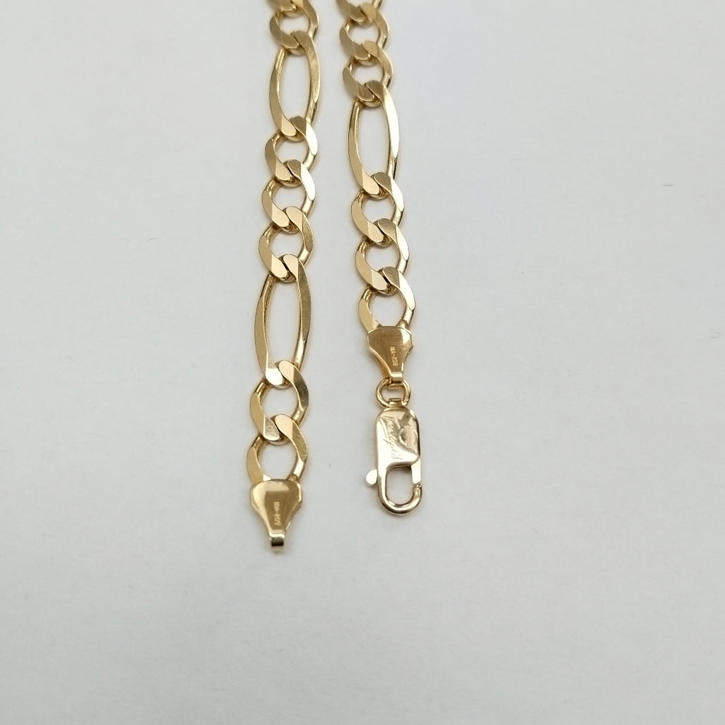 PULSERAS CABALLERO CARTIER 3*1 AMARILLA ORO 14K 11.7 (NUEVO)
