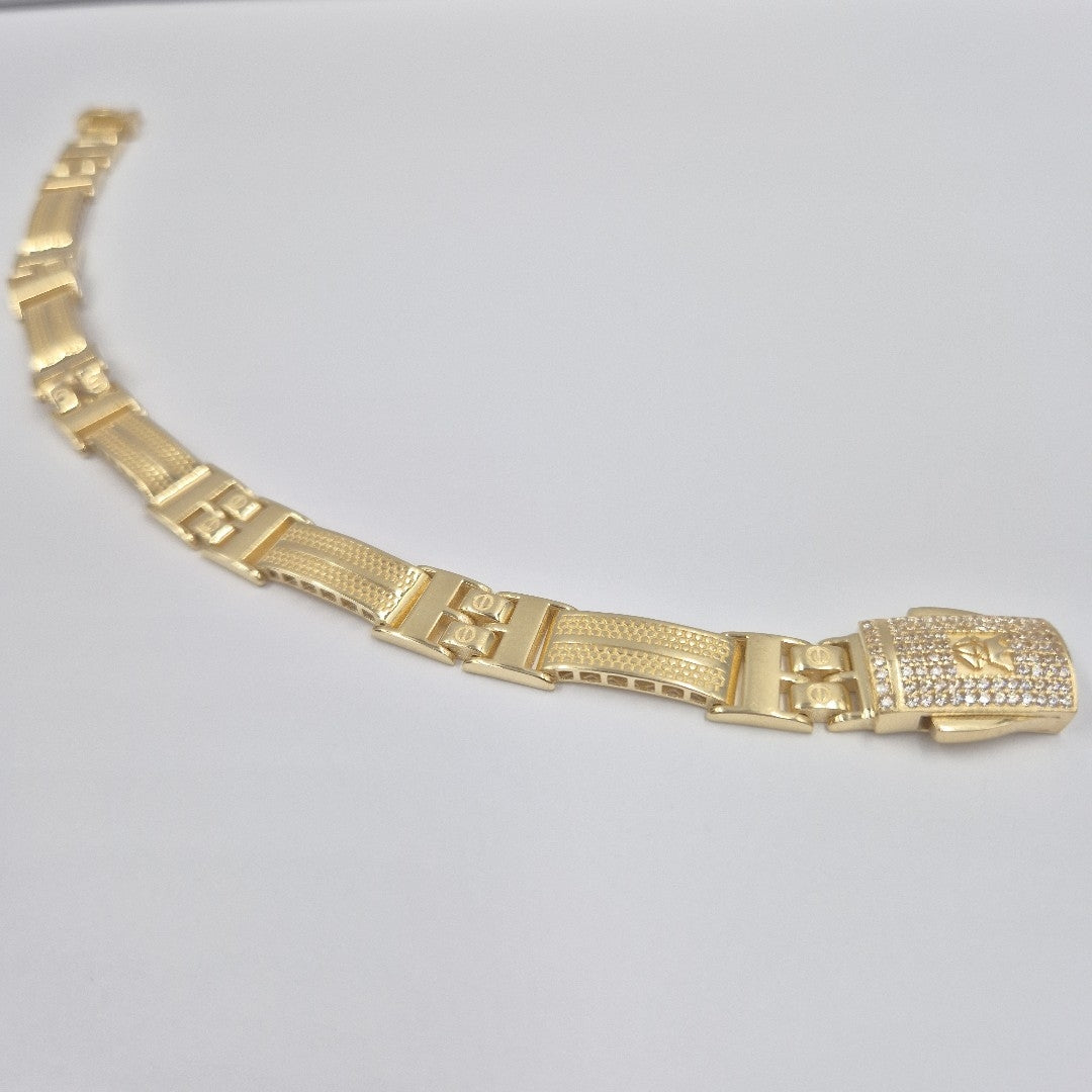 PULSERAS CABALLERO ORO 14K 25.4 (NUEVO)