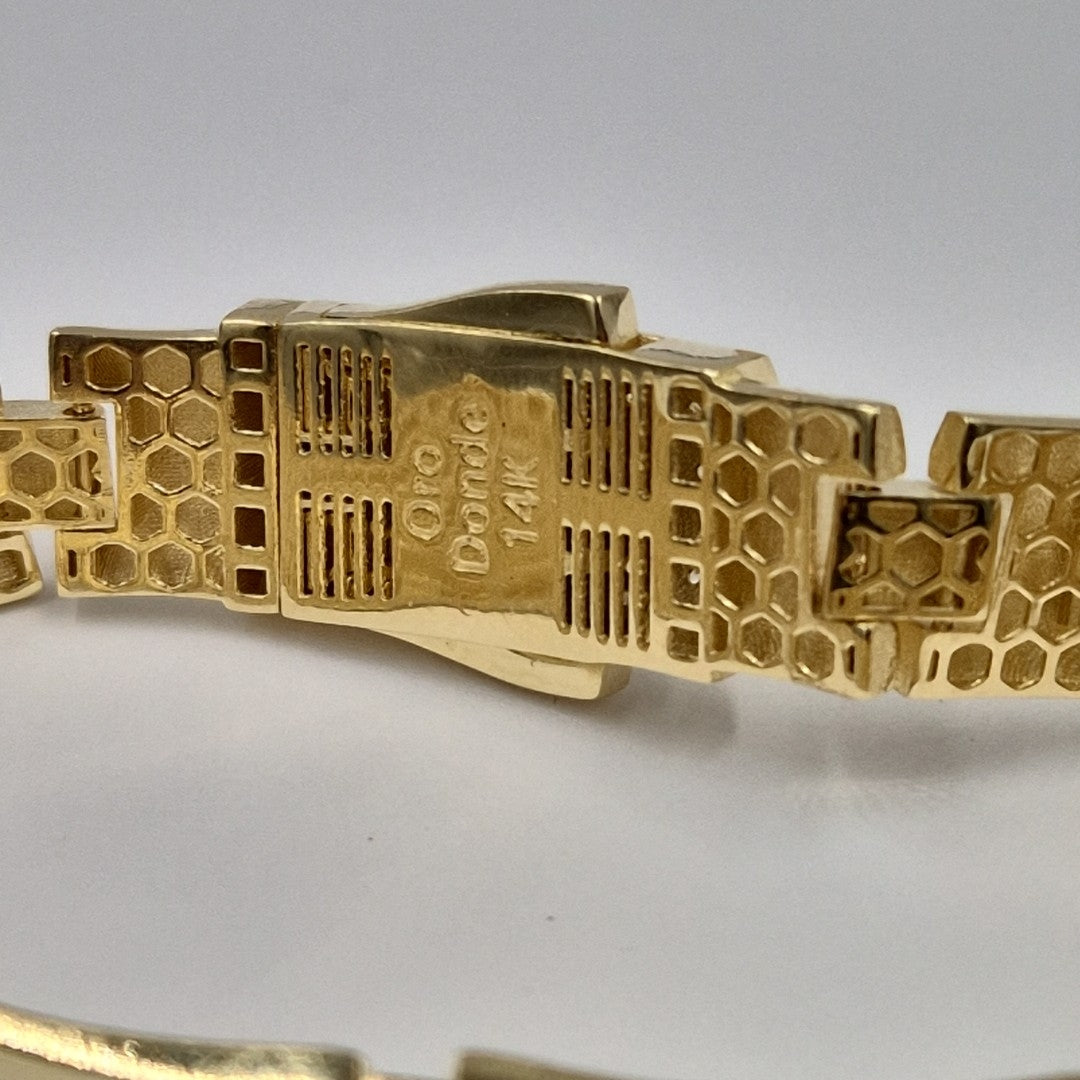 PULSERAS CABALLERO ORO 14K 18.3 (NUEVO)