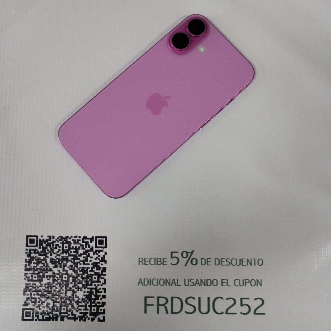 CELULAR APPLE IPHONE 16 PLUS A3289 (2024) 128 GB 8 GB RAM (SEMINUEVO)