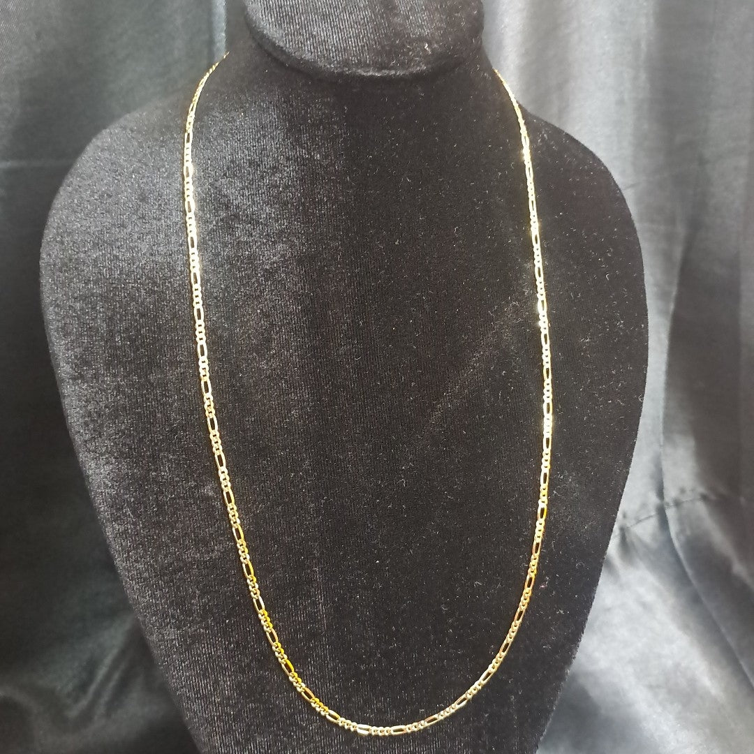 CADENAS CARTIER 3*1 AMARILLA ORO 14K 5.1 (NUEVO)