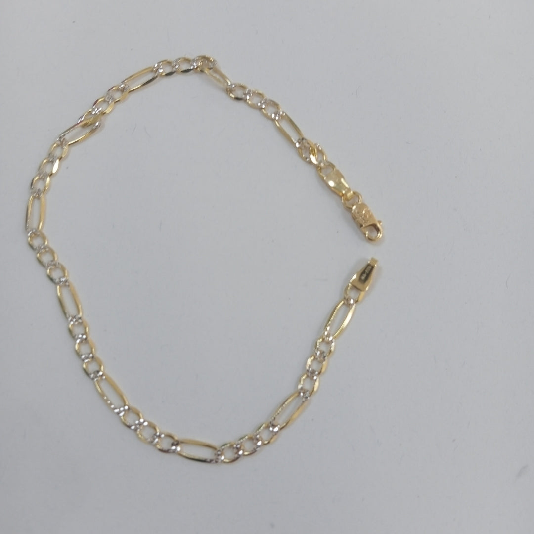PULSERAS CABALLERO CARTIER 3*1 DIAMANTAD ORO 14K 3 (NUEVO)