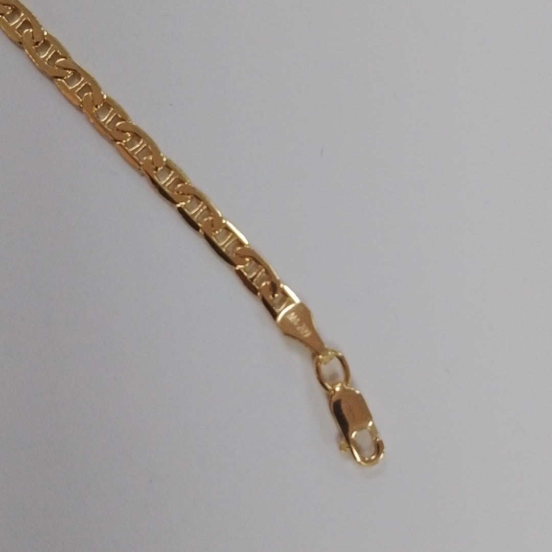 PULSERAS CABALLERO GUCCHI ORO 14K 4.4 (NUEVO)