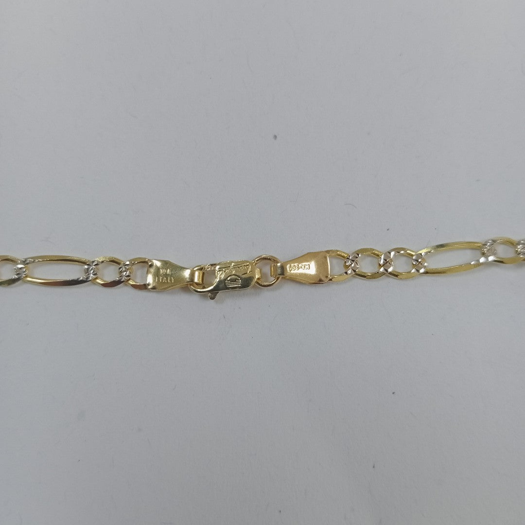 CADENAS CARTIER 3 1 DIAMANTADA ORO 14K 7.2 (NUEVO)