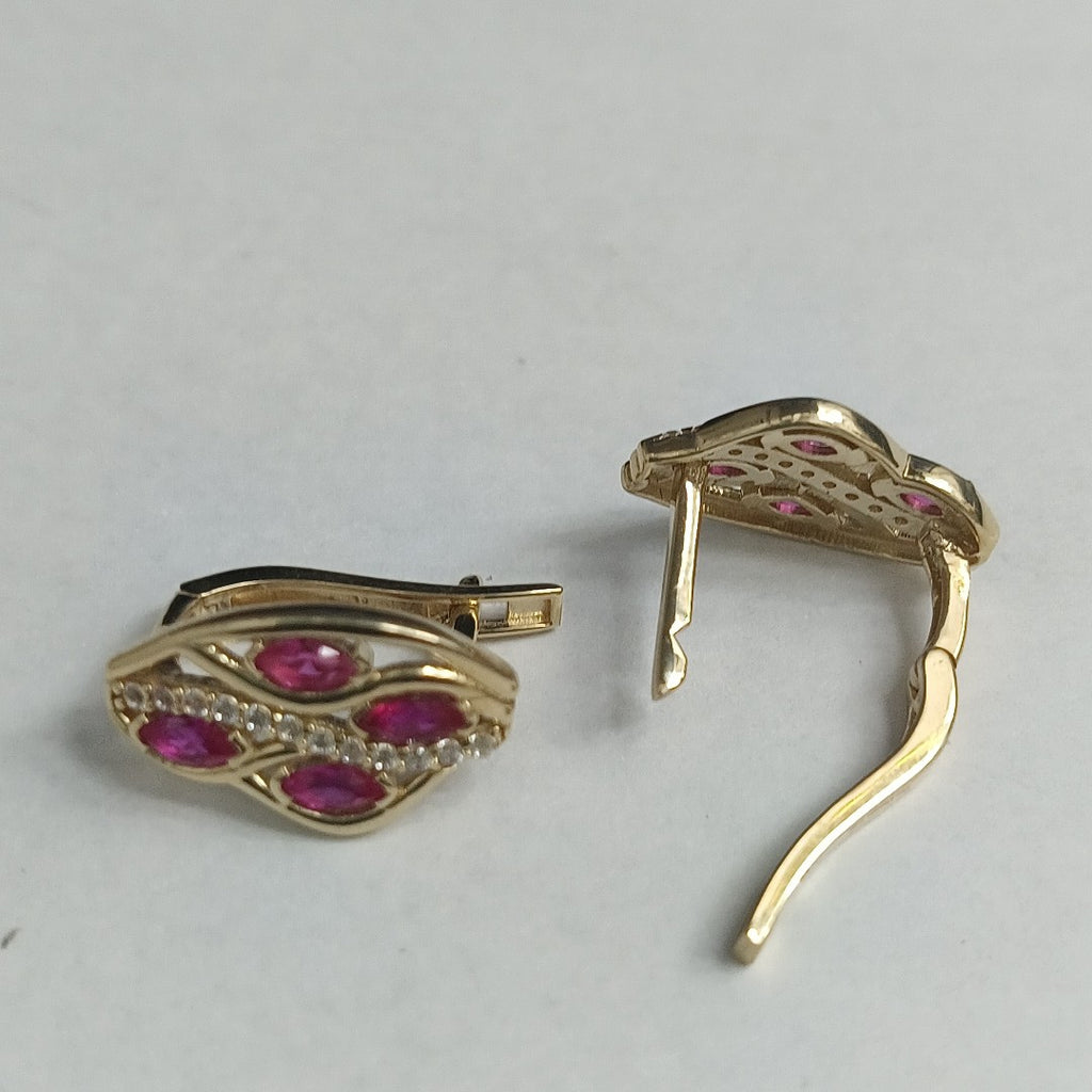 BROQUELES ORO 14K 3.7 (NUEVO)