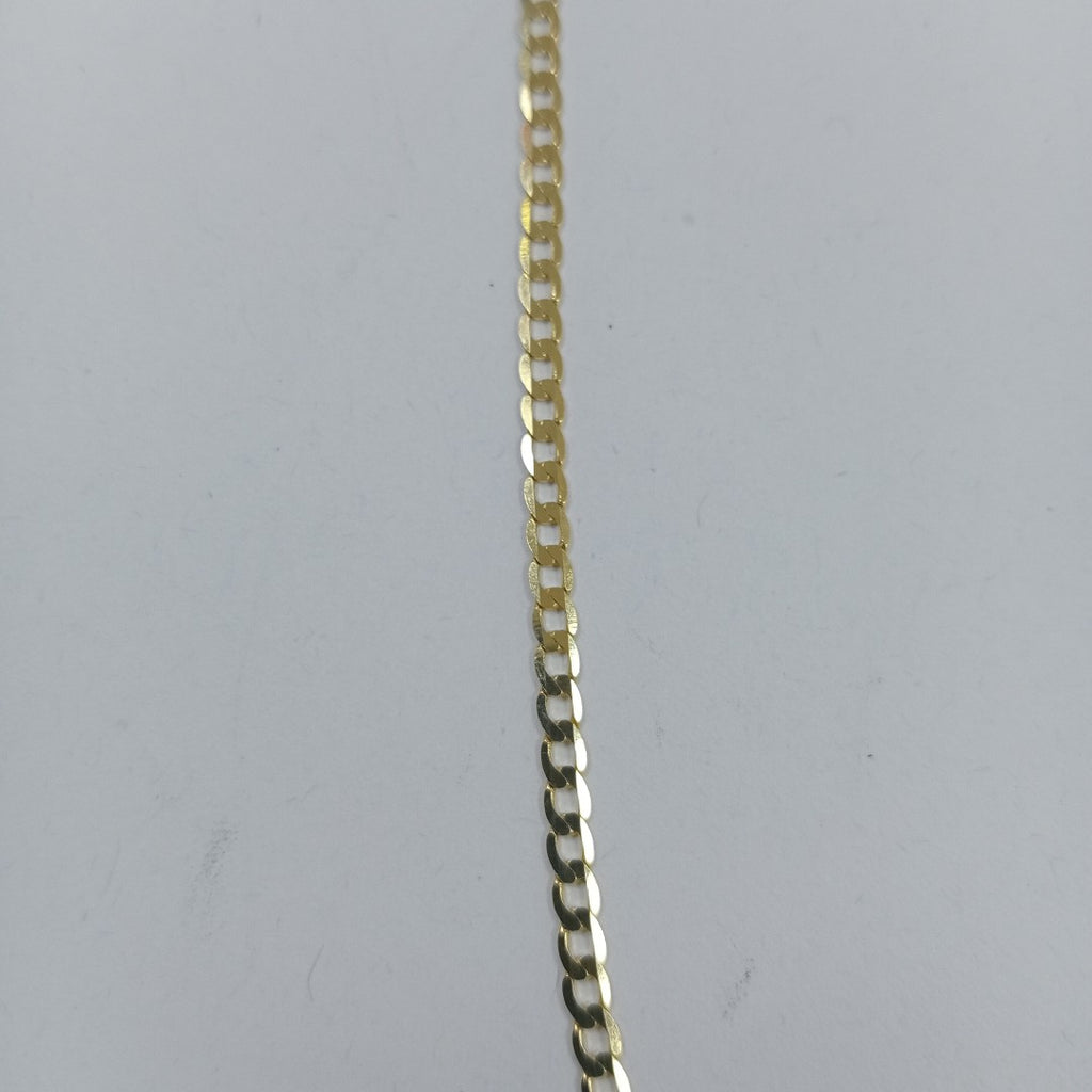 CADENAS BARBADA AMARILLA ORO 14K 3.7 (NUEVO)