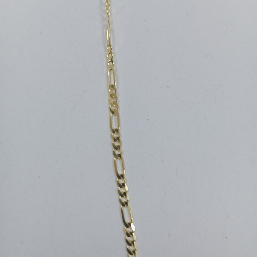 CADENAS CARTIER 3*1 AMARILLA ORO 14K 3.6 (NUEVO)