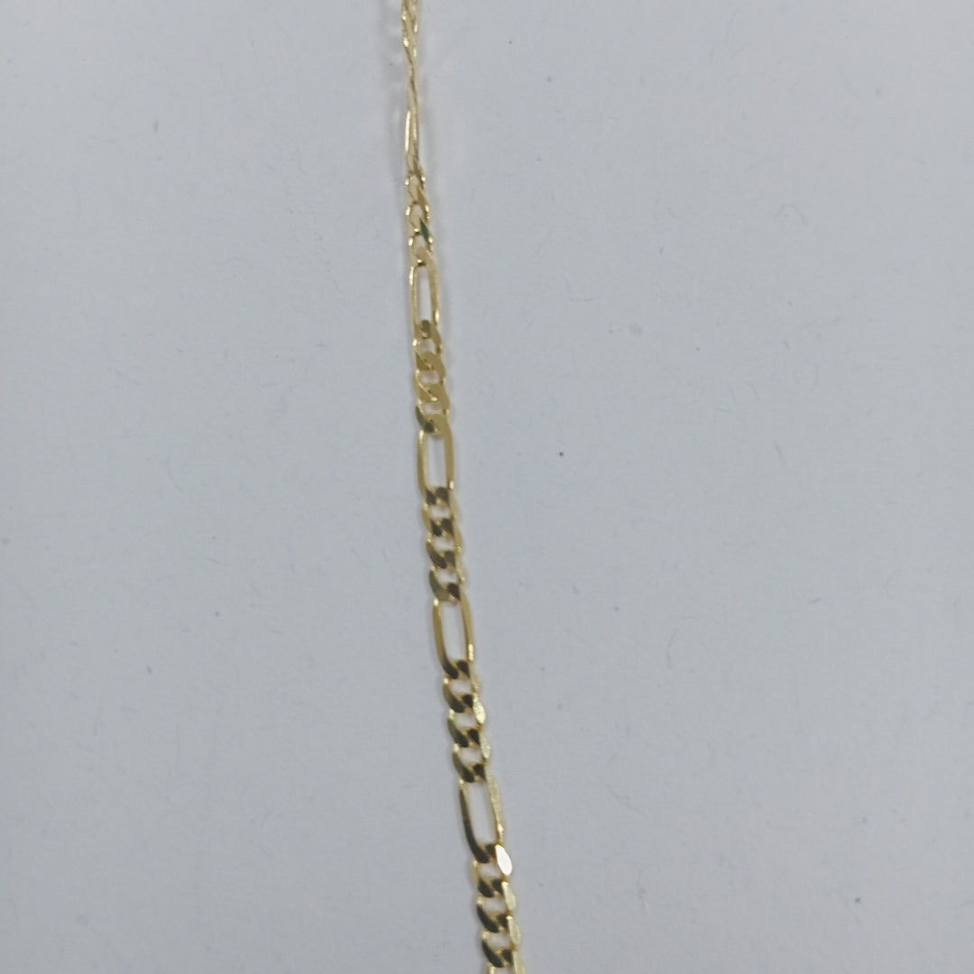 CADENAS CARTIER 3*1 AMARILLA ORO 14K 3.6 (NUEVO)