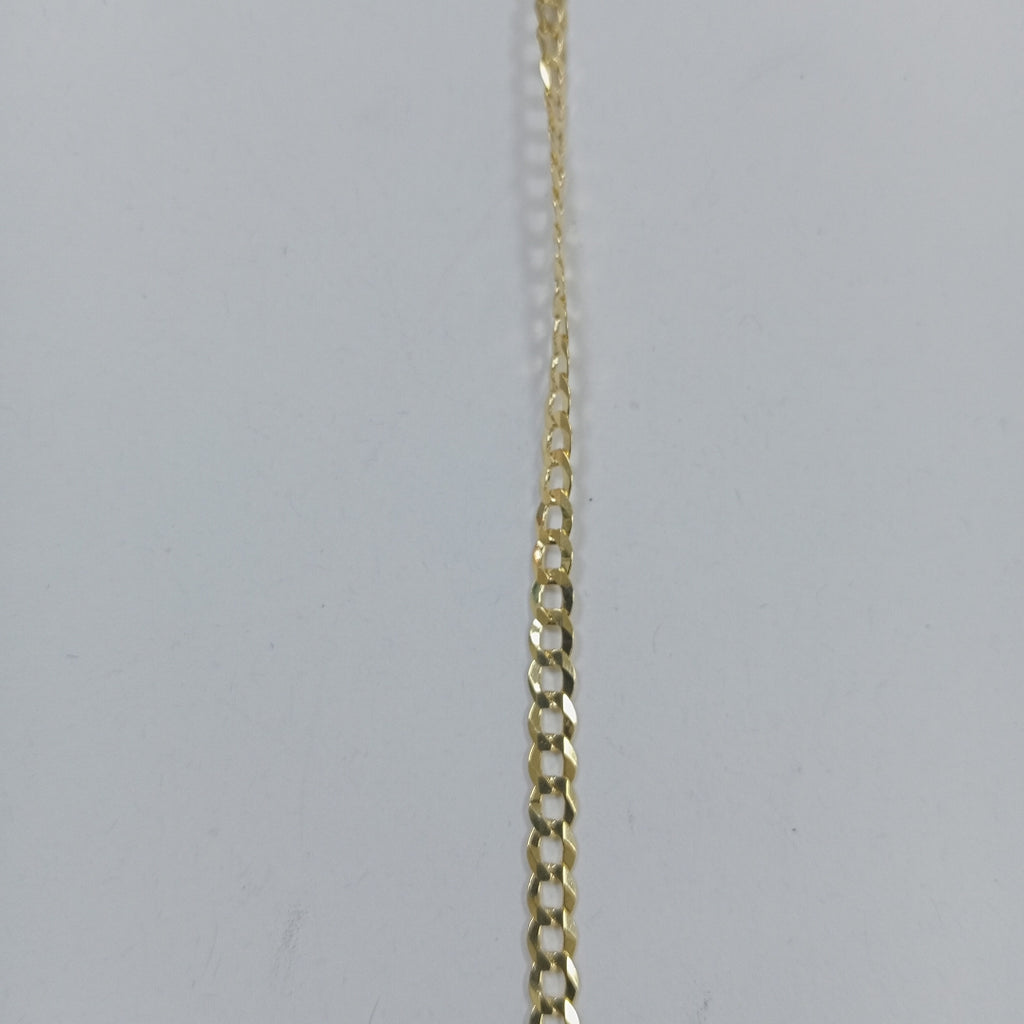 CADENAS BARBADA AMARILLA ORO 14K 7.1 (NUEVO)