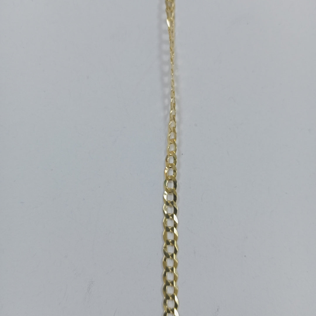 CADENAS BARBADA AMARILLA ORO 14K 7.1 (NUEVO)