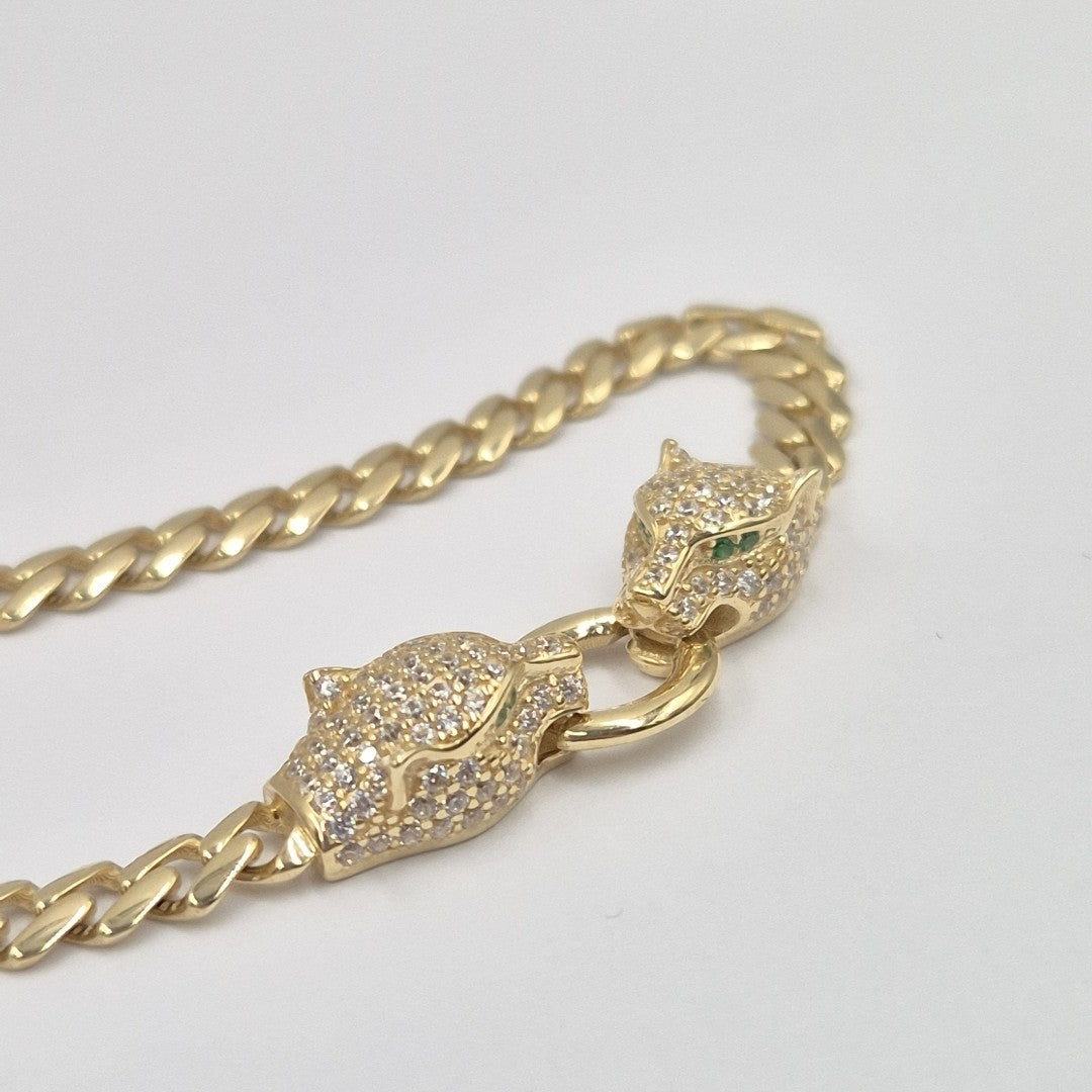 PULSERAS CABALLERO ORO 14K 9.1 (NUEVO)