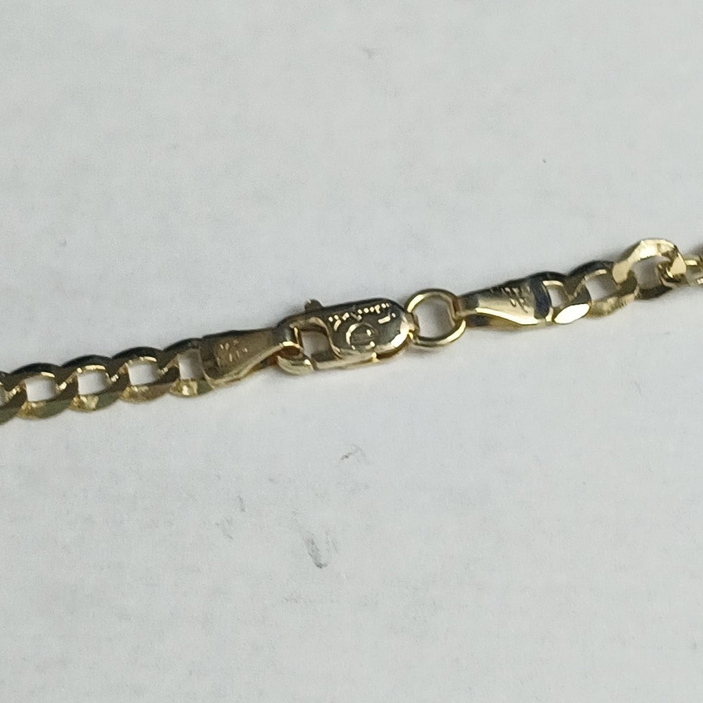 CADENAS BARBADA AMARILLA ORO 14K 8 (NUEVO)