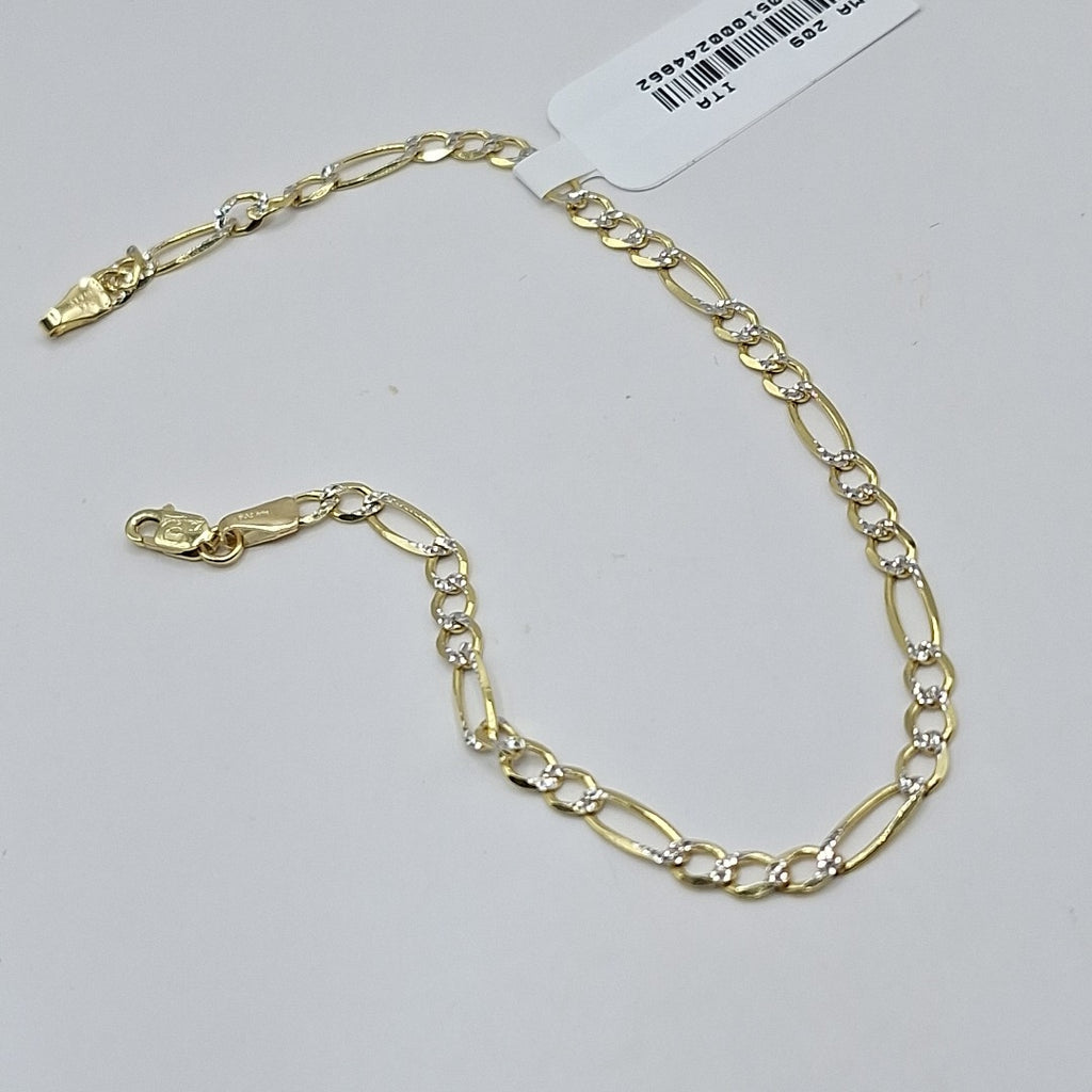 PULSERAS CABALLERO CARTIER 3*1 DIAMANTAD ORO 14K 3 (NUEVO)