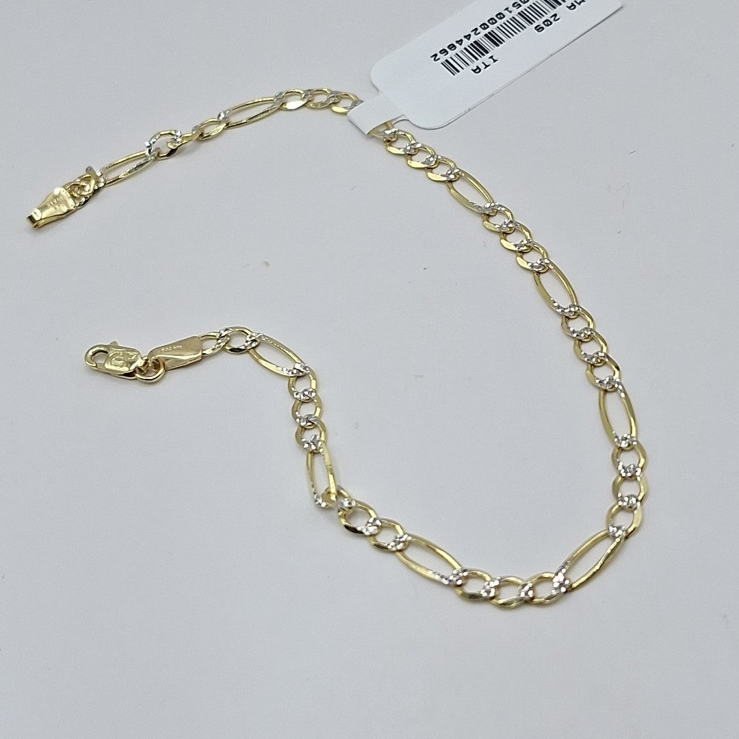 PULSERAS CABALLERO CARTIER 3*1 DIAMANTAD ORO 14K 3 (NUEVO)