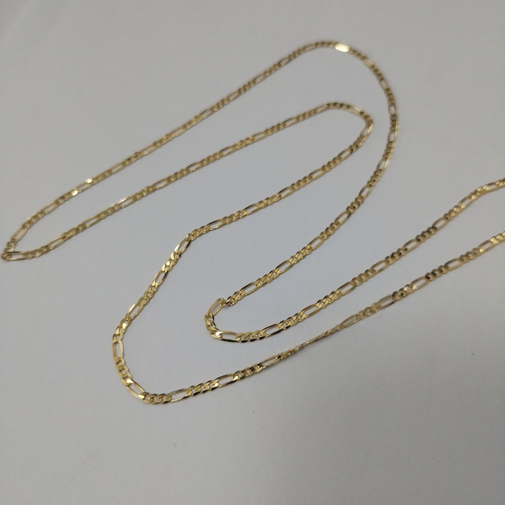 CADENAS CARTIER 3*1 AMARILLA ORO 14K 3.5 (NUEVO)