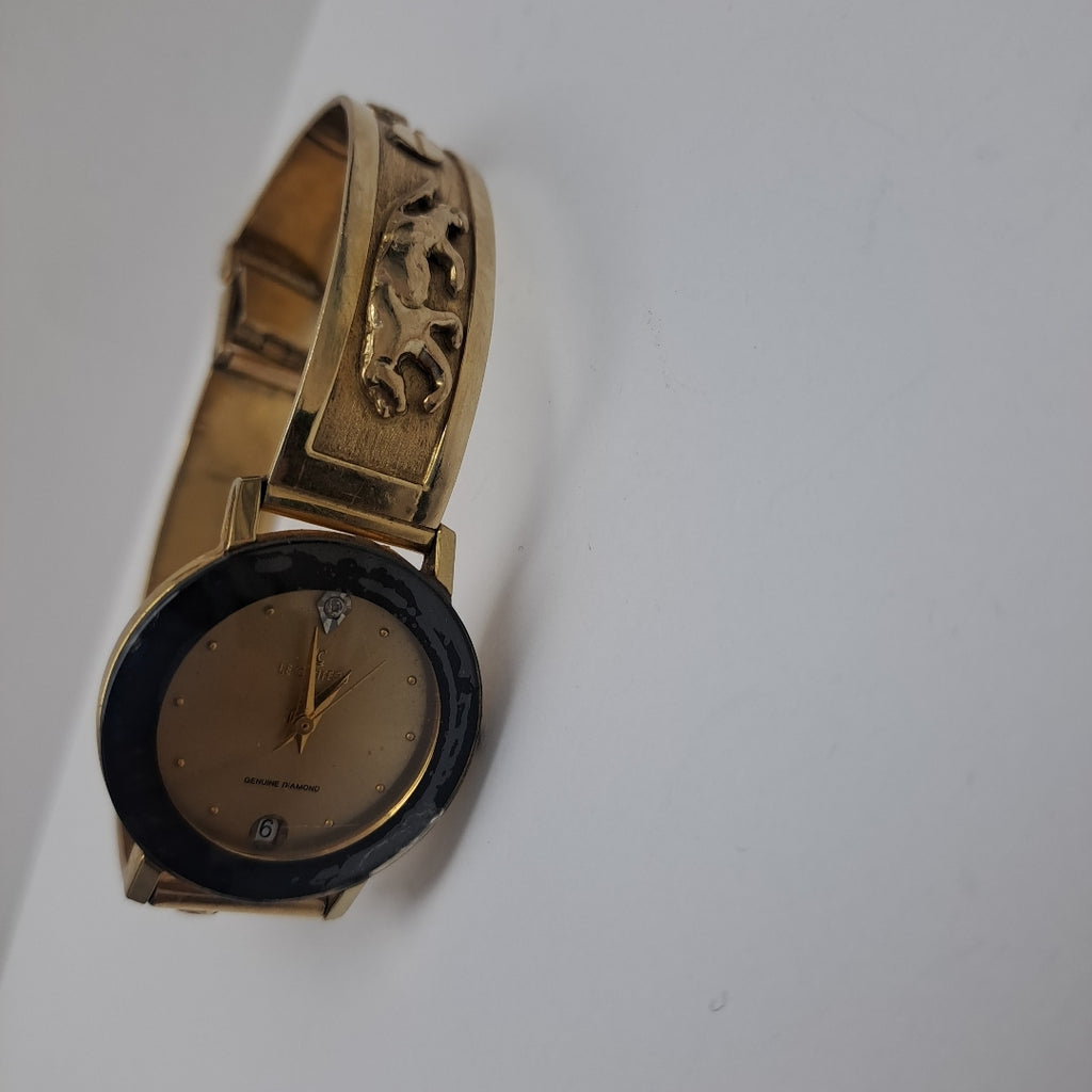 RELOJ CAJA ACERO PULSO ORO. ORO. 14 K 31.1 GRMS (SEMINUEVO)