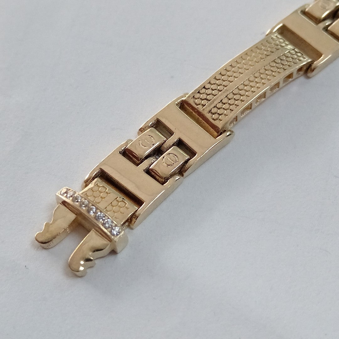 PULSERAS CABALLERO ORO 14K 25.1 (NUEVO)