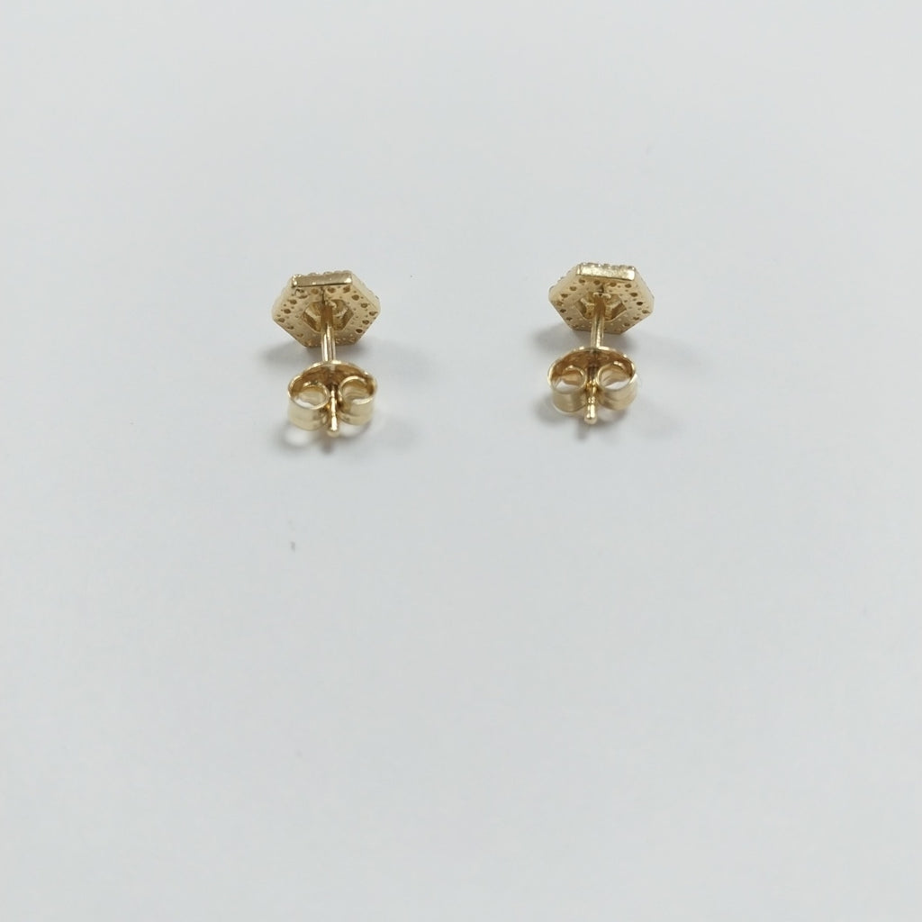 BROQUELES ORO 14K 1.5 (NUEVO)