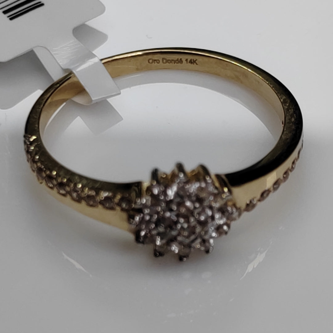 ANILLOS DAMA ORO 14K 2 (NUEVO)