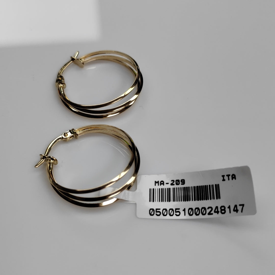 ARRACADAS ORO 14K 2.2 (NUEVO)