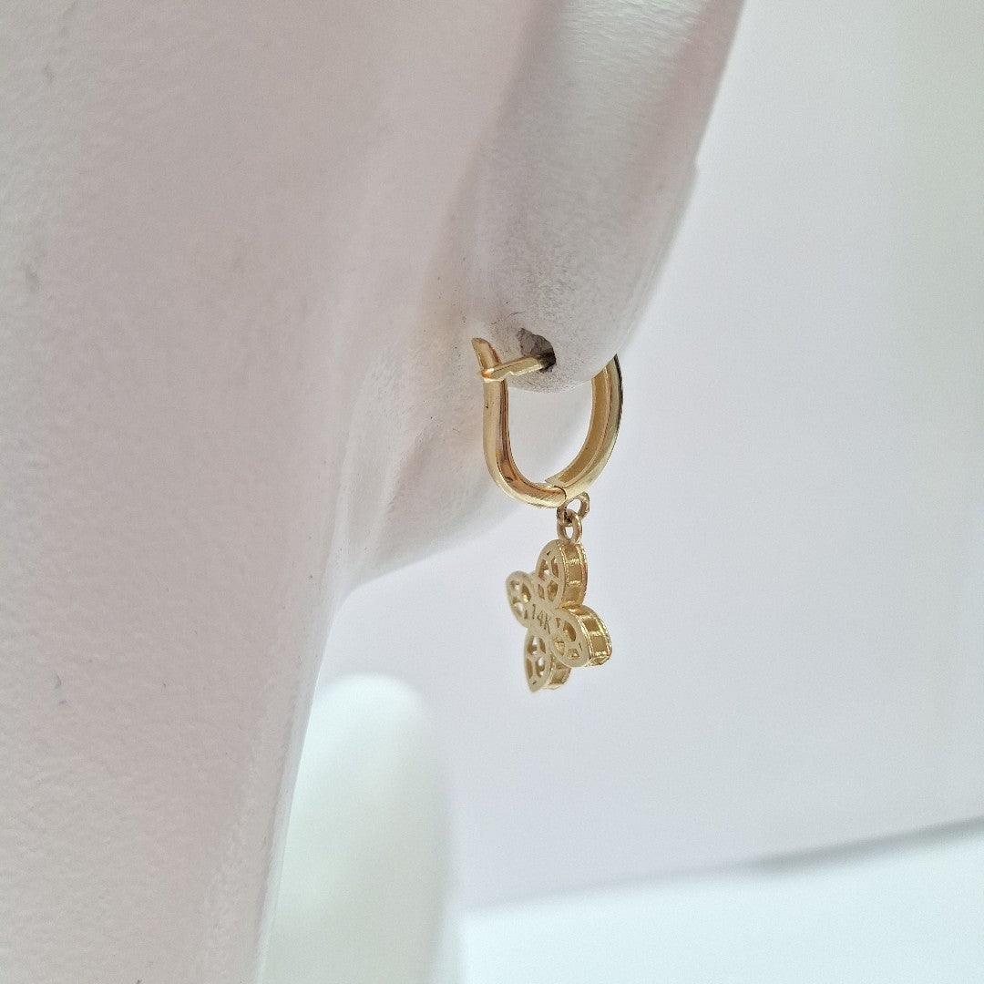 BROQUELES ORO 14K 3.1 (NUEVO)