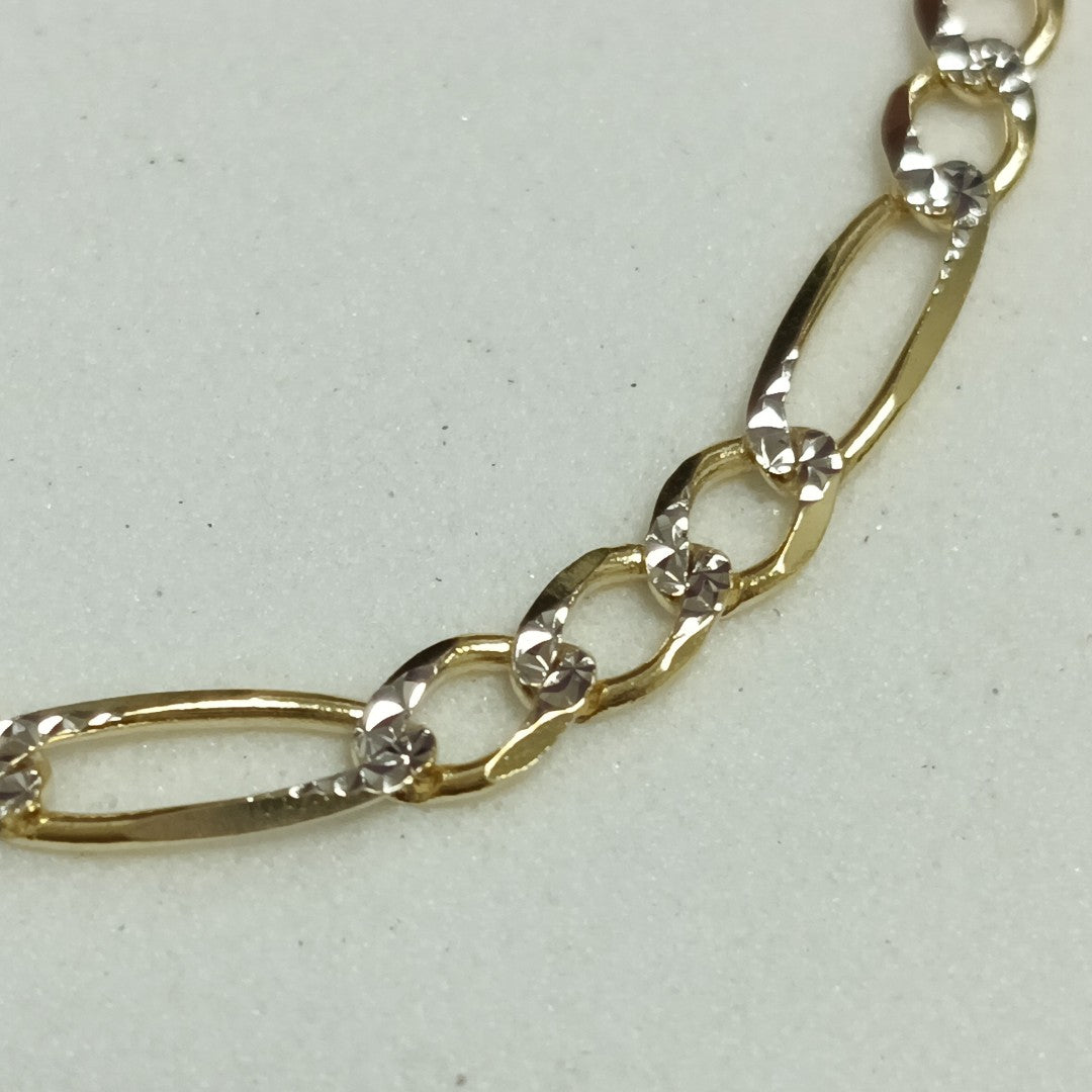 PULSERAS CABALLERO CARTIER 3*1 DIAMANTAD ORO 14K 3 (NUEVO)