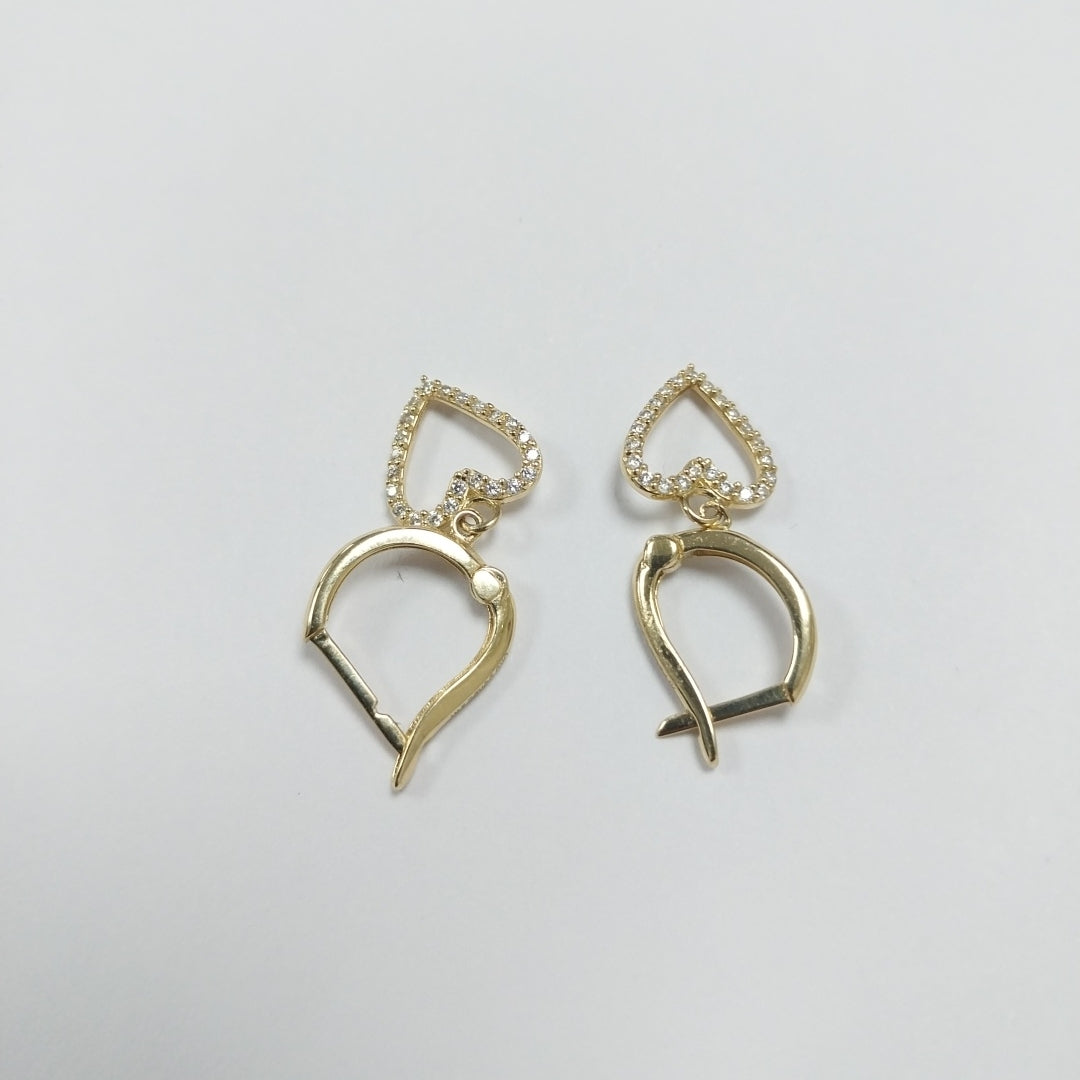 BROQUELES ORO 14K 1.8 (NUEVO)
