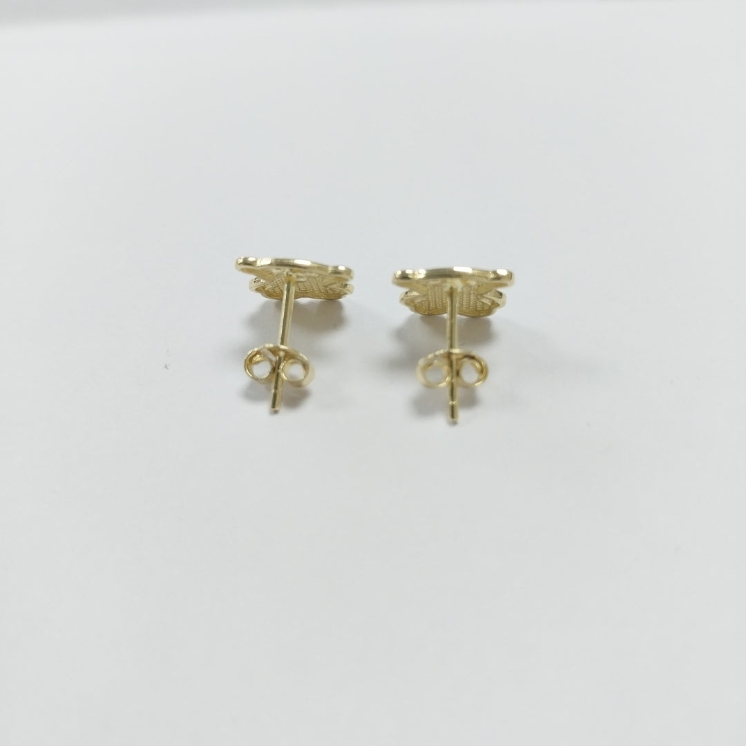 BROQUELES ORO 14K 1.5 (NUEVO)
