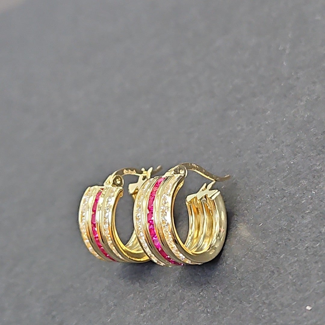 ARRACADAS ORO 14K 2.6 (NUEVO)