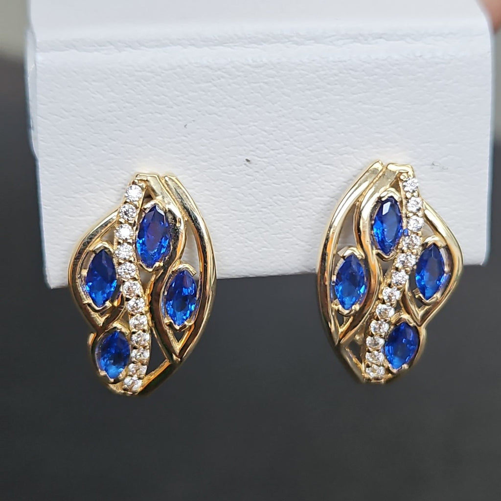 BROQUELES ORO 14K 3.7 (NUEVO)