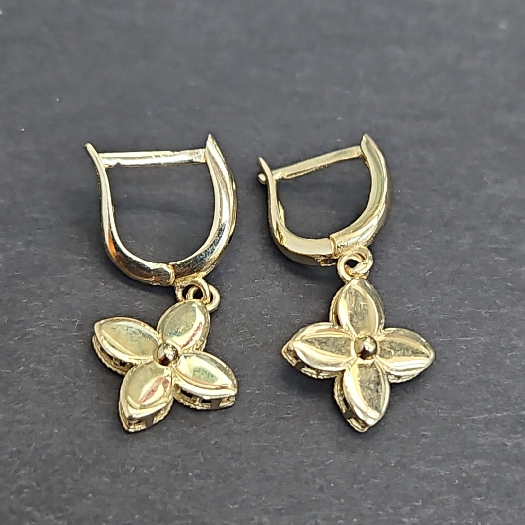 BROQUELES ORO 14K 3.1 (NUEVO)