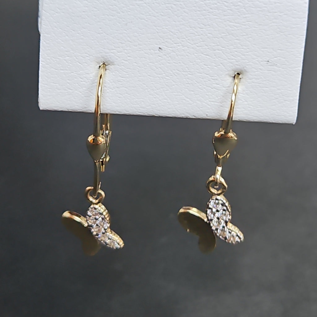 BROQUELES ORO 14K 1.3 (NUEVO)