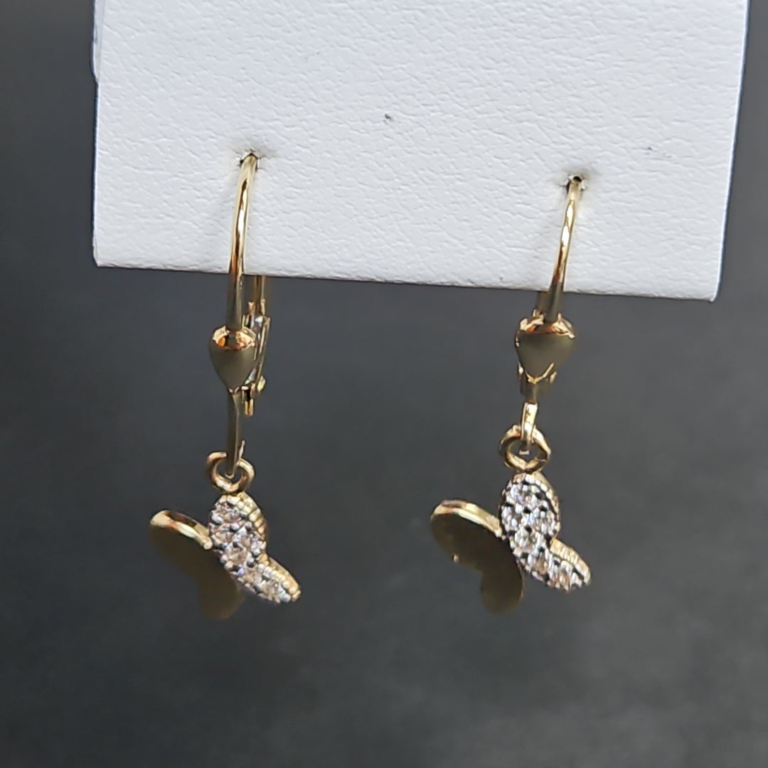 BROQUELES ORO 14K 1.3 (NUEVO)