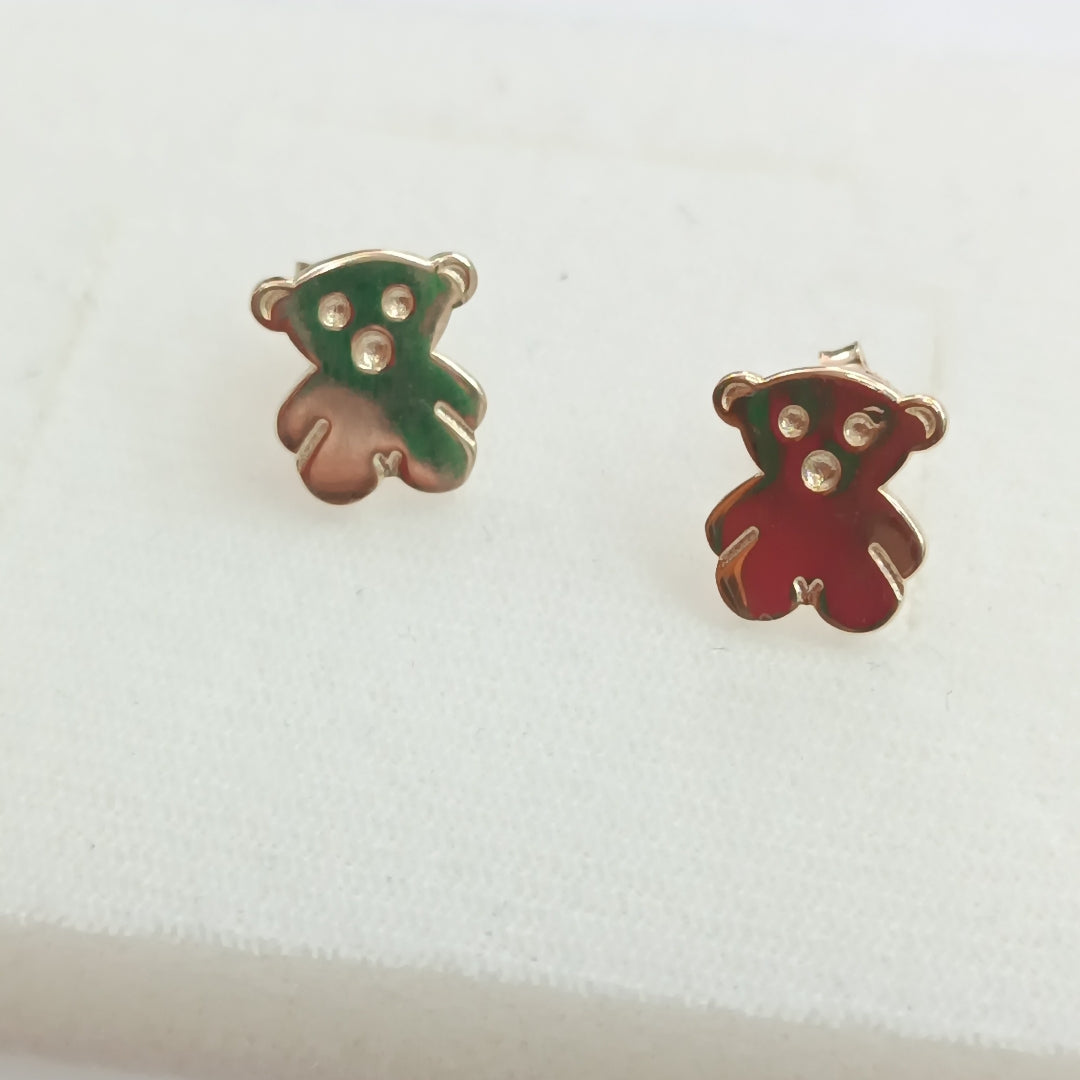BROQUELES ORO 14K 1.5 (NUEVO)
