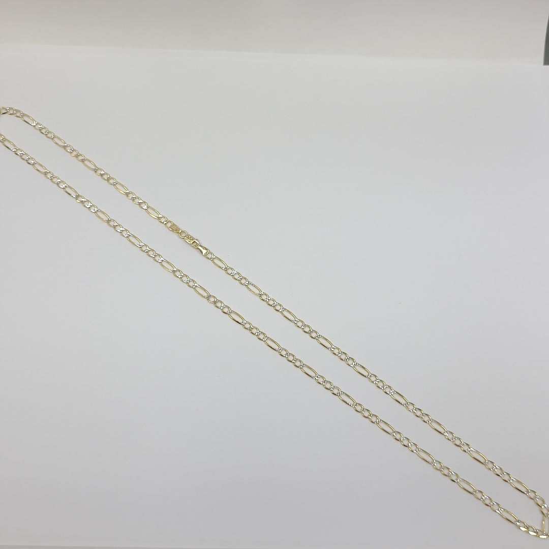 CADENAS CARTIER 3 1 DIAMANTADA ORO 14K 7.8 (NUEVO)