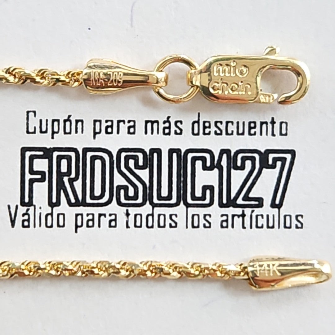 CADENAS TORSAL ORO 14K 3.7 (NUEVO)
